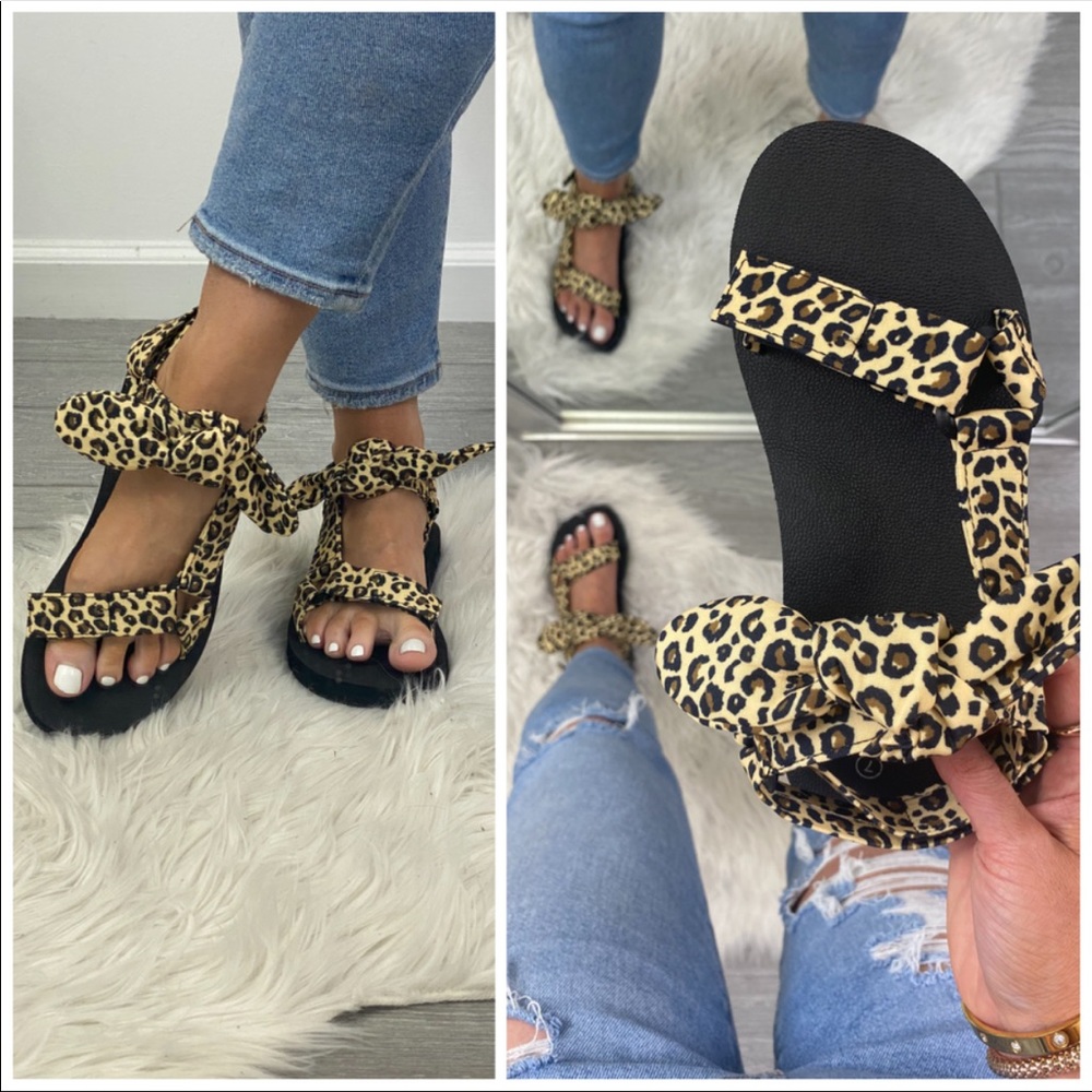Leopard Sandals - Picture 4 of 4